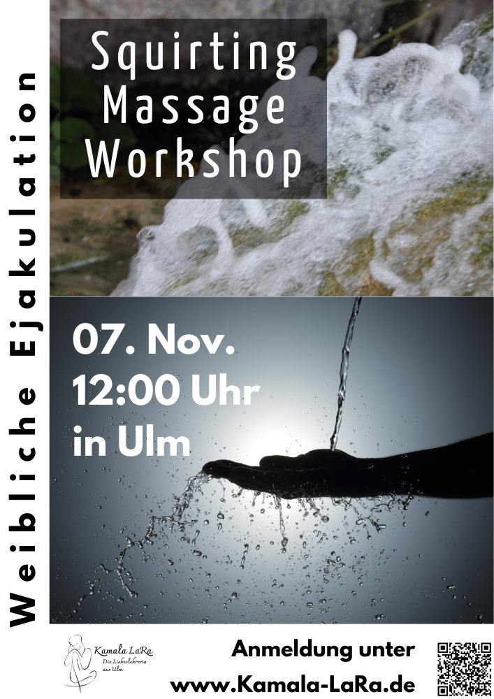 Weibliche Ejakulation - Squirting